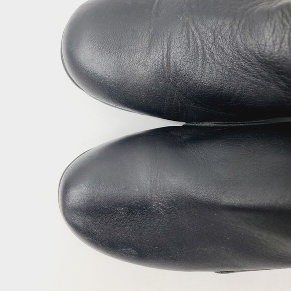 Kuru Women's Black Easy Street Stivale Leather Classic Ankle Chelsea Boot Sz 9.5 - Picture 3 of 7